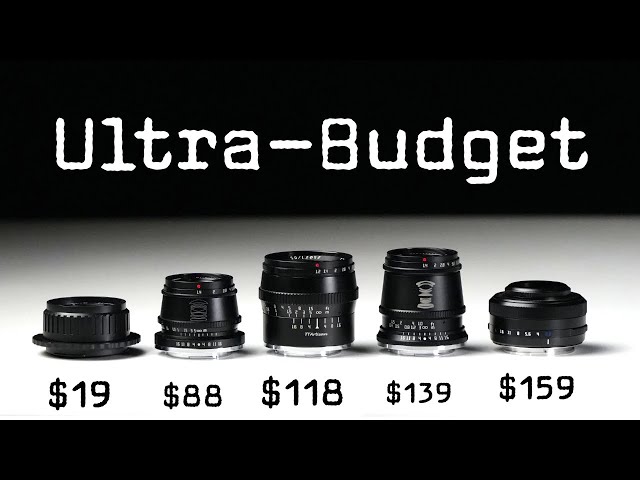 Hidden Gems: 10 Ultra Low Budget Lenses That Will Blow Your Mind