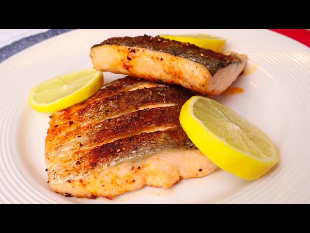 HOW TO USE YOUR AIR-FRYER & COOK SUPREME WILD SALMON IN UNDER 10 MINS | FRESH CATCH | FISH DISH