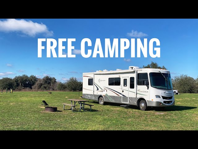 Free Camping in Florida at Lake Panasoffkee