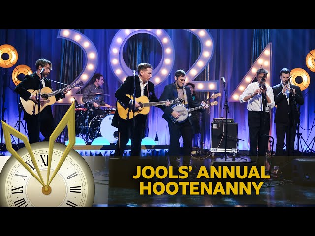 The Mary Wallopers with Spider Stacy - Streams of Whiskey (Jools' Annual Hootenanny)