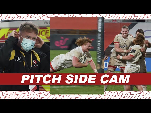 BEHIND THE SCENES | Pitch-side Cam | Ulster Rugby v Zebre