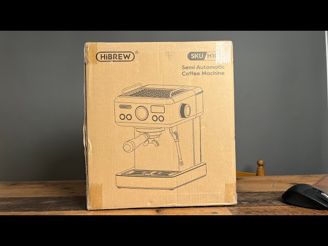 HiBREW H10A Espresso Machine Unboxing, LIVE!