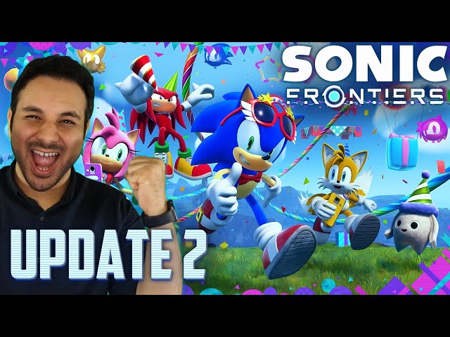 Sonic Frontiers Update 2 - SPIN DASH!