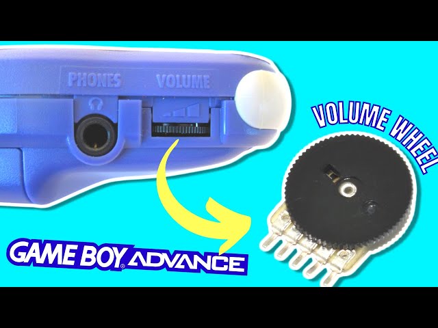 Gameboy Color Sound Fix - Volume Wheel Replacement | Gameboy