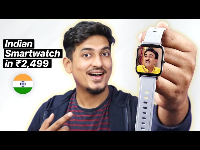 Indian Smartwatch in ₹2499 | Intex FitRist Style Smartwatch Unboxing & Review 🔥