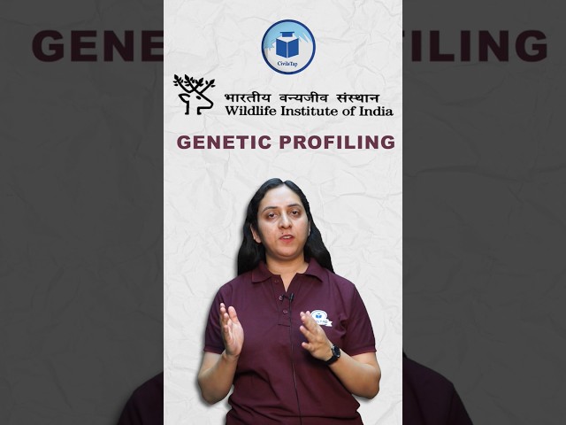 Genetics Profiling - Wildlife Institute of India - Daily GK | #dailygkshorts #learngk #gkshorts