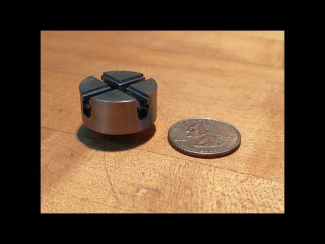 Is This The World's Smallest 4 Jaw Chuck ?? - Miniature Engine Lathe - #3 (a)
