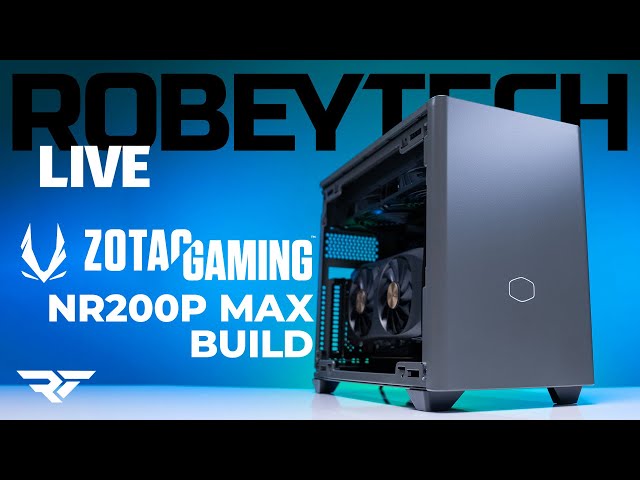 Giveaways + $2100 Cooler Master NR200P MAX Step by Step PC Build (Ryzen 7 7800x3D / RTX 4070 Super)