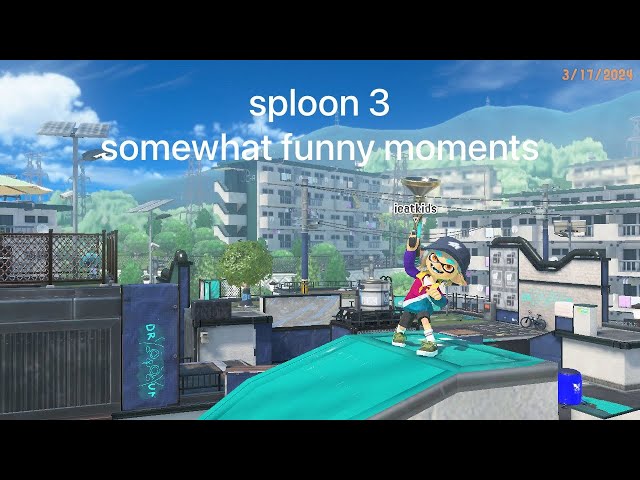 Splatoon 3 somewhat funny moments // compilation