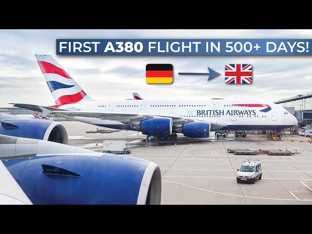 TRIPREPORT | British Airways (BUSINESS CLASS) | Airbus A380 | Frankfurt - London Heathrow