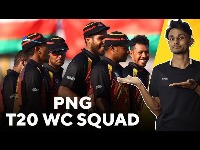 Papua New Guinea ICC Men's T20 World Cup 2024 squad