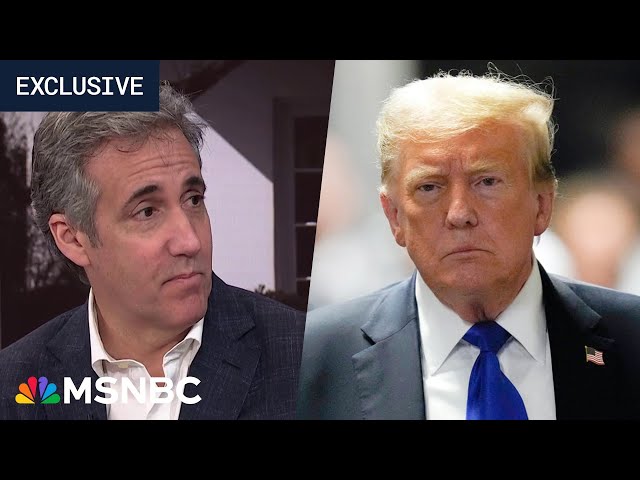 See Michael Cohen's first reaction to Trump's historic guilty verdict | MSNBC Exclusive