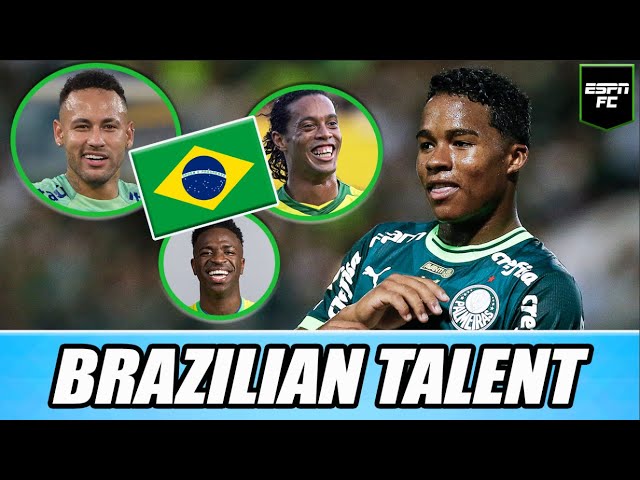 🚨 BRAZILIAN YOUNGSTERS 🚨 Endrick SLOWS DOWN TIME on the ball 🇧🇷 | ESPN FC