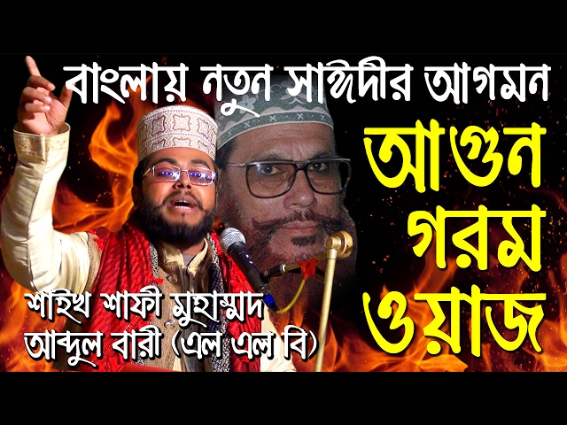 বাংলায় নতুন সাঈদীর আগমন । আগুন গরম ওয়াজ  Abdul Bari bangla waz mahfil Islamic waz bangla 2020 waz tv