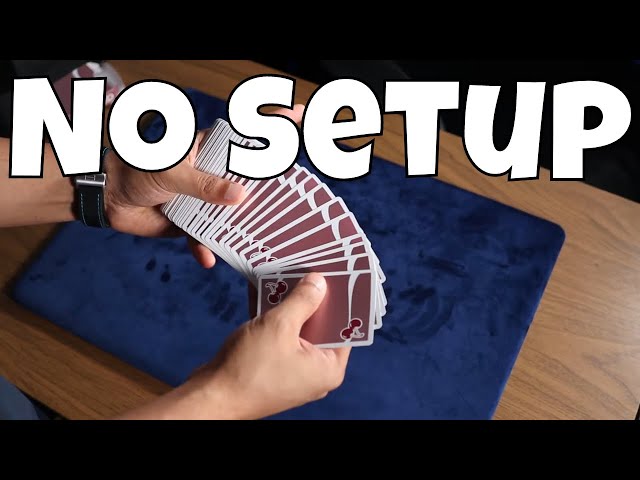 REVEALED: CHECK OUT This UNBELIEVABLE Card Trick!