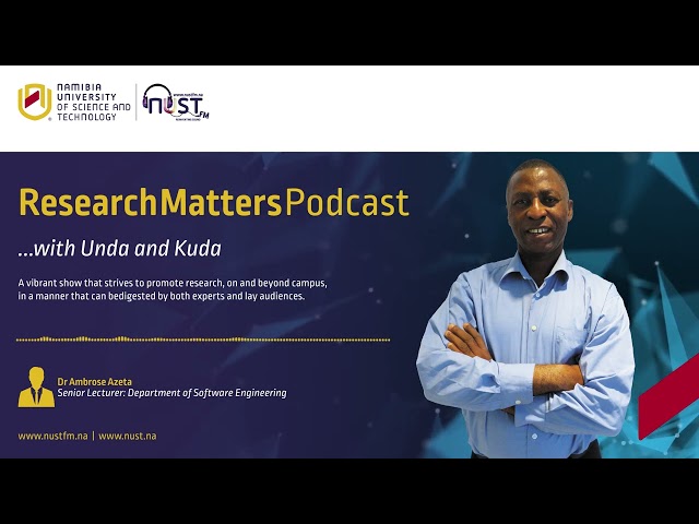 Research and Innovation Matters | Season 2: Dr Ambrose Azeta