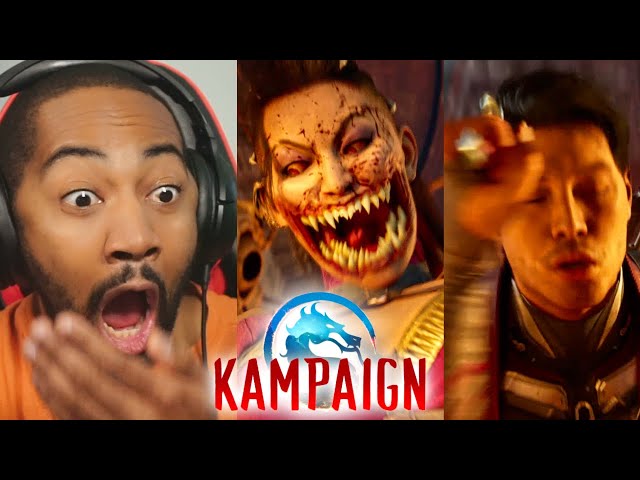 Street Fighter Fan Reacts to STORY MODE in Mortal Kombat 1 (Act 2)