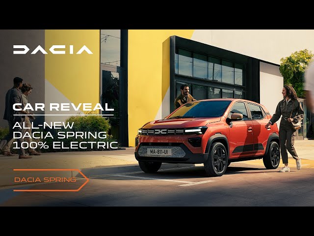 All-New Dacia Spring 100% electric: Video reveal