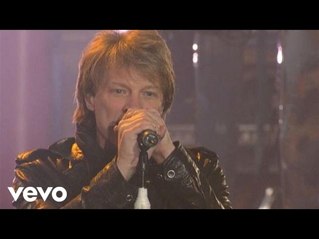 Bon Jovi - You Give Love A Bad Name (Live on Letterman)