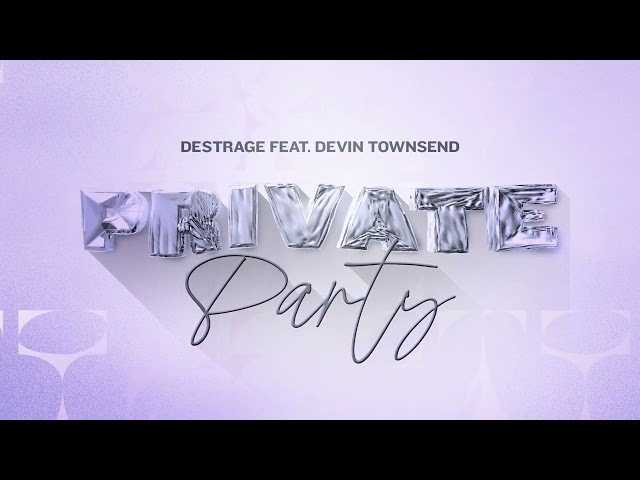 Destrage - Private Party (feat. Devin Townsend) [Official Music Video]