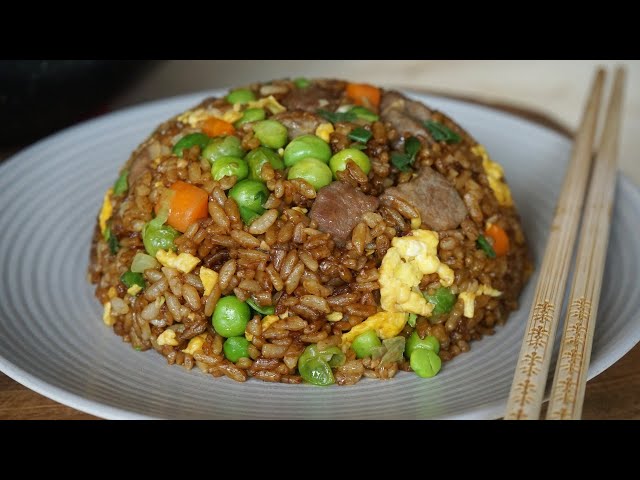 Soy Sauce Fried Rice - Chao Fan