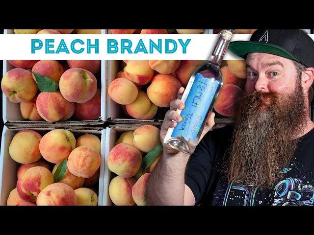 I Turned 44 lb Of Peaches Into Brandy. You Can Too!
