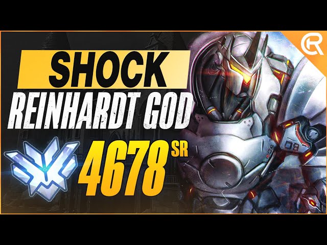 BEST OF SHOCK - RANK#1 REINHARDT WARLORD | Overwatch Shock Montage