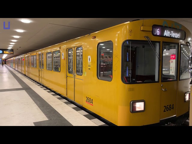 F79U-Einheit 2684 auf der U6 (2021) - U-Bahn Berlin