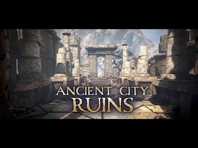 Ancient City Ruins Trailer ( Unity Environment Asset )