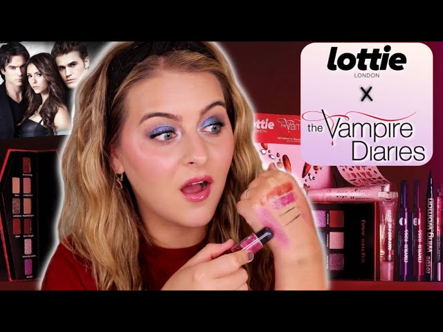 the NEW *Lottie London x VAMPIRE DIARIES* Makeup Collection is a disaster...