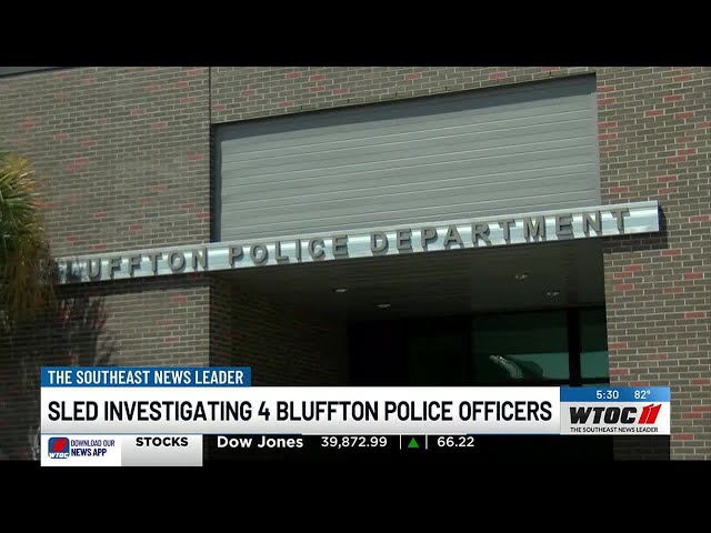 Three Bluffton Police officers, department employee under investigation