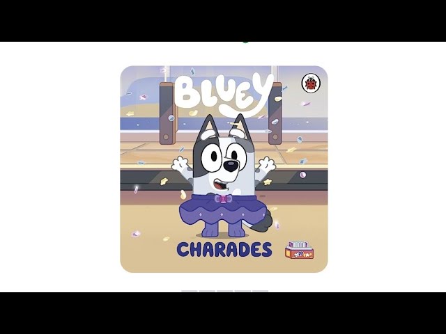 Bluey Charades Book Puffin Books Read Aloud Storytime Teacher with Australian Accent