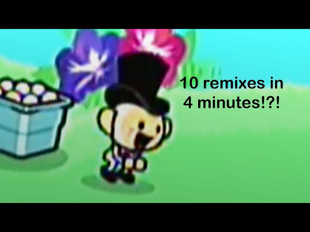 Every Rhythm Heaven Fever Remix but they are extremely short
