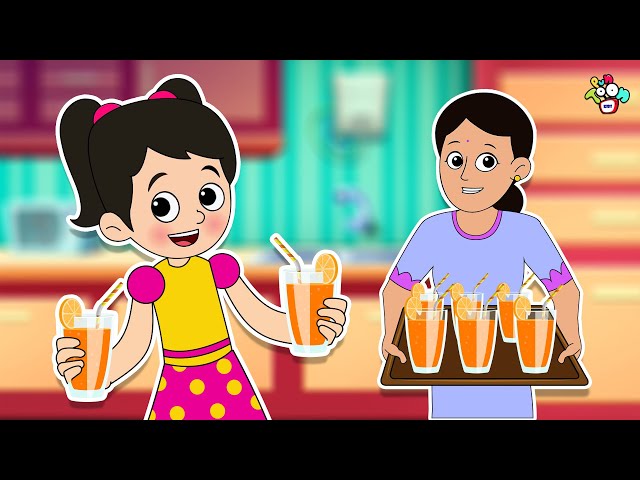 ठंडा ठंडा रोबसा का मजा | Summer Cool Drink | Hindi Stories | Hindi Cartoon | हिंदी कार्टून