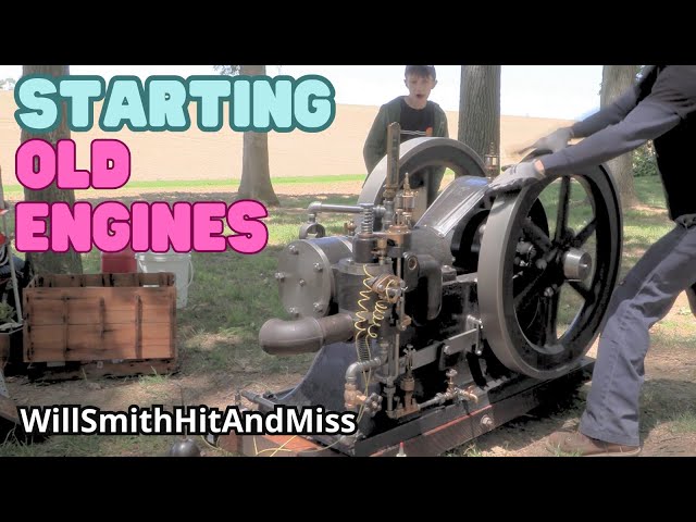 Exploring Antique Engines: Start-Up Compilation