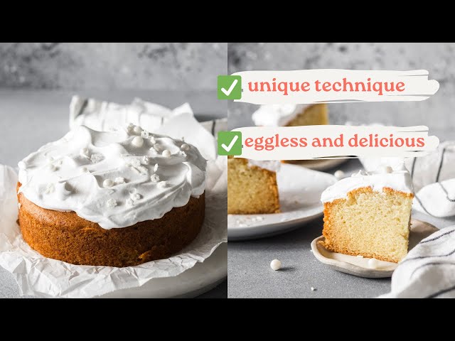 BEST EGGLESS VANILLA SPONGE CAKE FOR BEGINNERS|How to make Basic Vanilla Cake|The Cupcake Confession