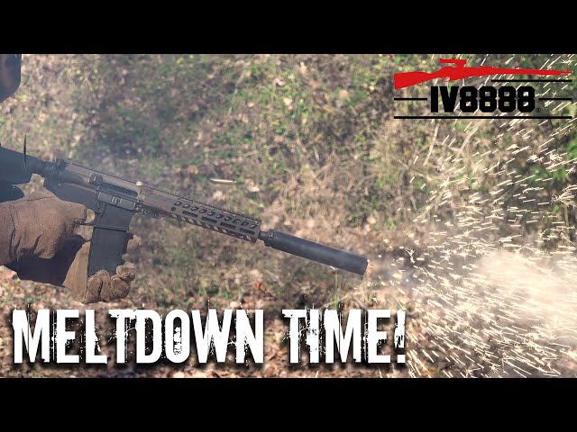 AR Upper AND Silencer MELTDOWN with Dire Armory!