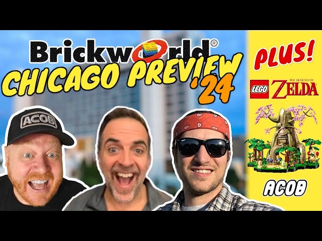Official BrickWorld Chicago 2024 Preview + LEGO Legend of Zelda 2024  /w@brickworldevents | #142