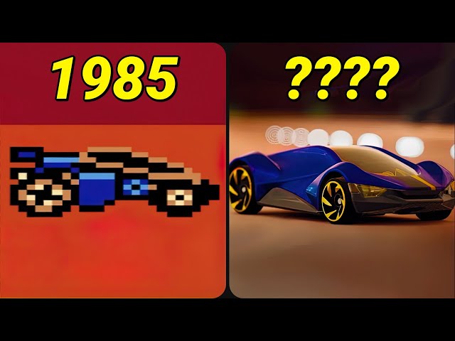 Evolution of Hot Wheels Games