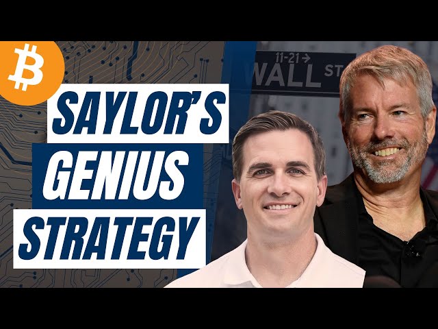 Michael Saylor's Genius Bitcoin Strategy Explained by Preston Pysh