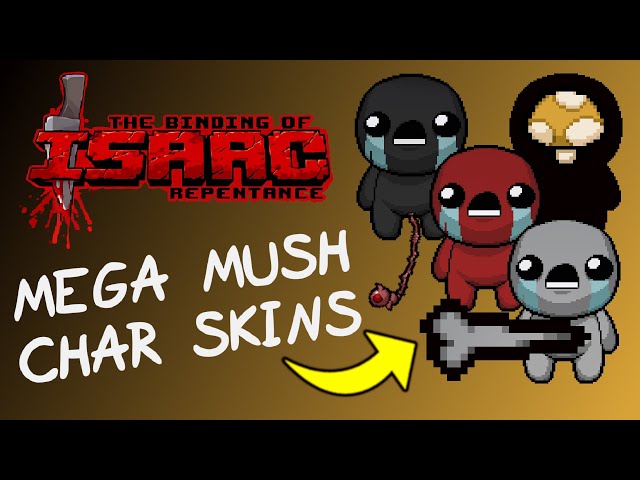ALL Mega Mush Character Skins! - The Binding of Isaac: Repentance