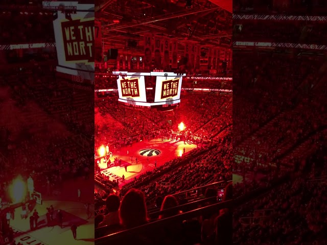 Toronto Raptors Introduction After Winning the NBA Title