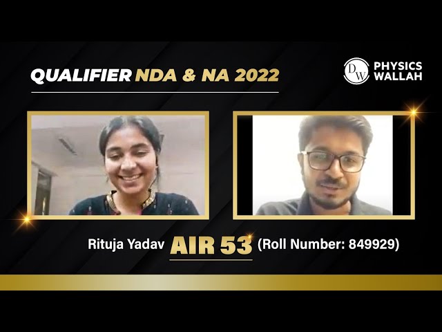 Meet Rituja Yadav AIR - 53 | Selected Student from Shaurya Batch🔥Power Of Shaurya