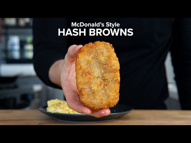 McDonald's Hash Browns made faster and better at home.