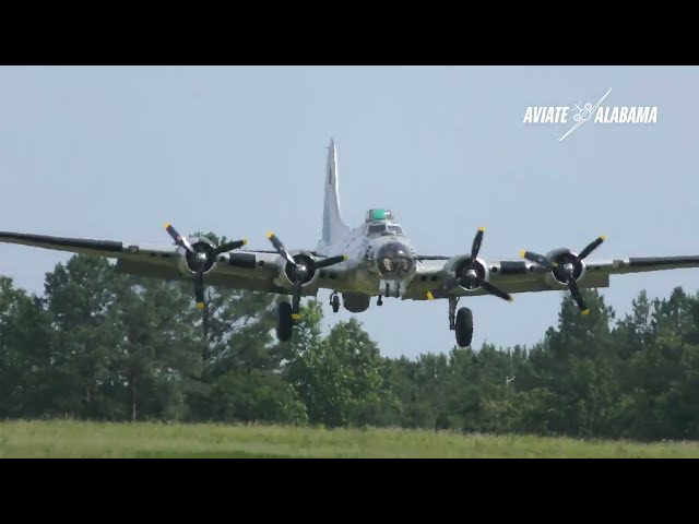 B-17 & B-25 Arrive For Flying Legends of Victory Tour