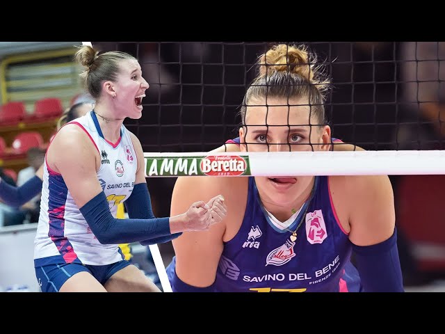 ASTONISHING EKATERINA ANTROPOVA, MVP & Top Scorer in Novara - Scandicci | Lega Volley Femminile