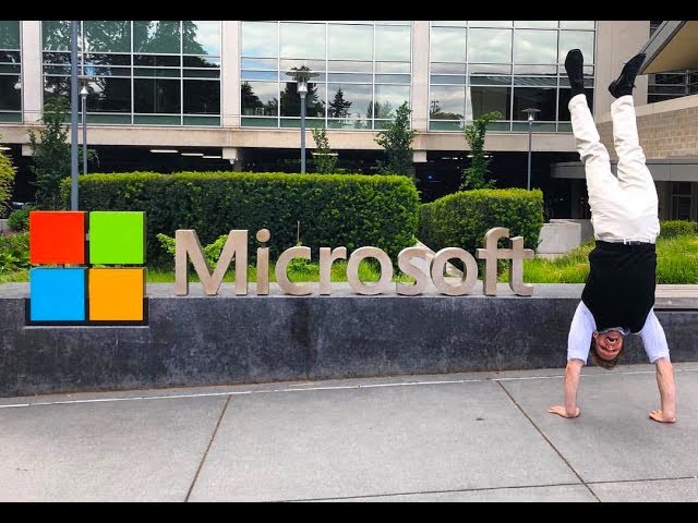 Microsoft Internship | First Day at Work!!