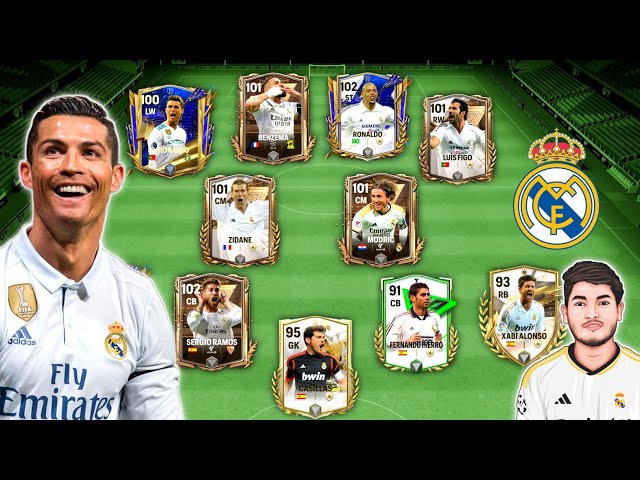 I Built All Time Best Real Madrid Special Squad In FC Mobile 24