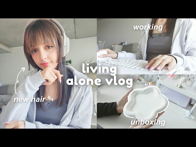 daily vlog 🖇️🐰 pinterest girl glow up, decluttering, wfh, fostering a cat