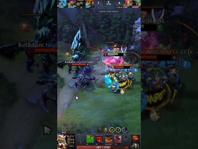 Call Ambulance But Not For Ace #dota2 #shorts #axe